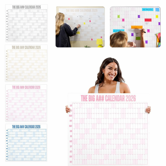 2026 Big Calendar Planner - Visualize Your Year!
